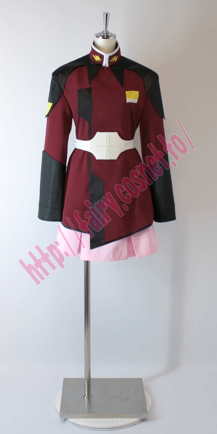 fairy－043：ガンダムSEED DESTINY ザフト軍軍服(ルナマリア・ホーク)風衣装－コスプレ衣装の制作販売