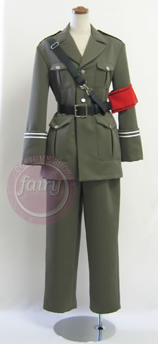 Fairy 140 咎狗の血 アキラ 軍服風衣装 カーキ色