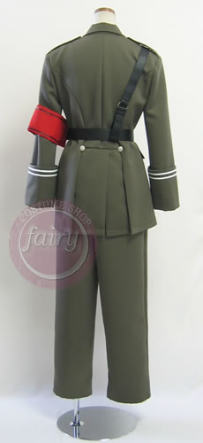 fairy－140：咎狗の血 アキラ 軍服風衣装（カーキ色）