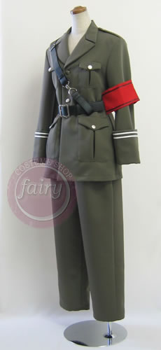 fairy－140：咎狗の血 アキラ 軍服風衣装（カーキ色）