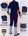 1781:ゴールデ〇カムイ 月島基 紺色Ver風 コスプレ衣装