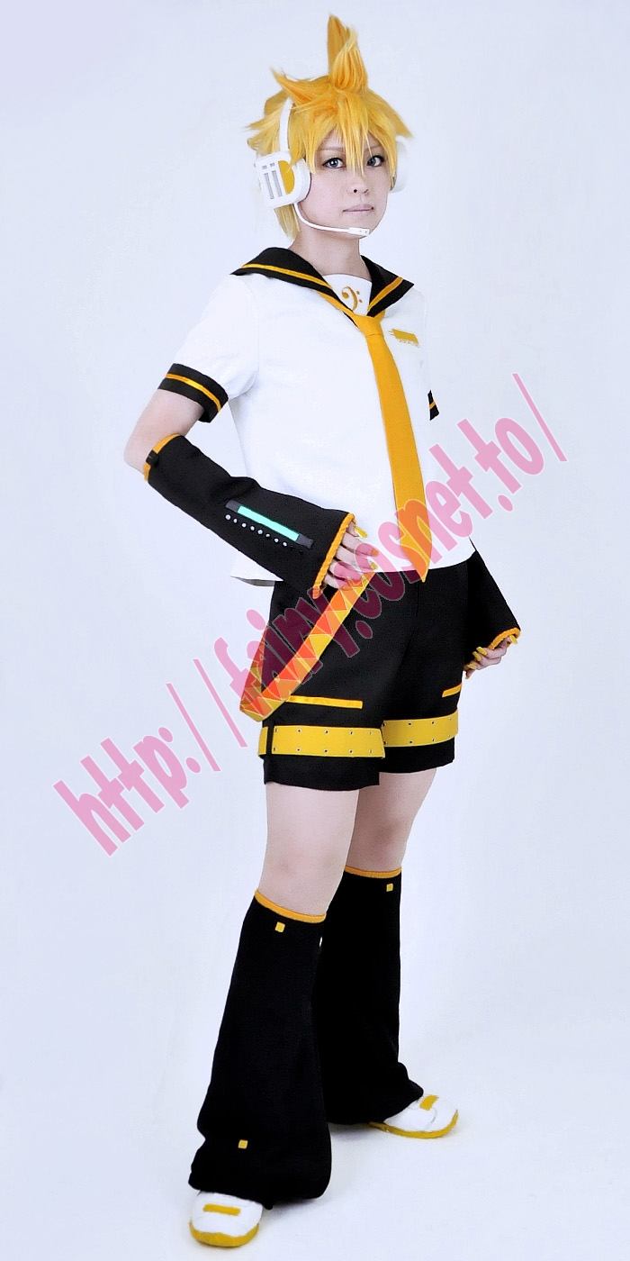 鏡音レンコスチュームコスプレ衣装 - コスプレ